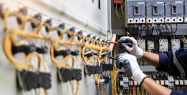 Professional Electrician technician working in Five Points, FL